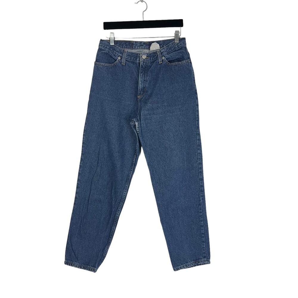 Vintage 90s Faded Glory Medium Wash Mom Straight Leg Denim Jeans